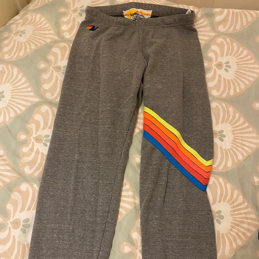 Aviator Nation Neon Chevron 5 Sweatpants